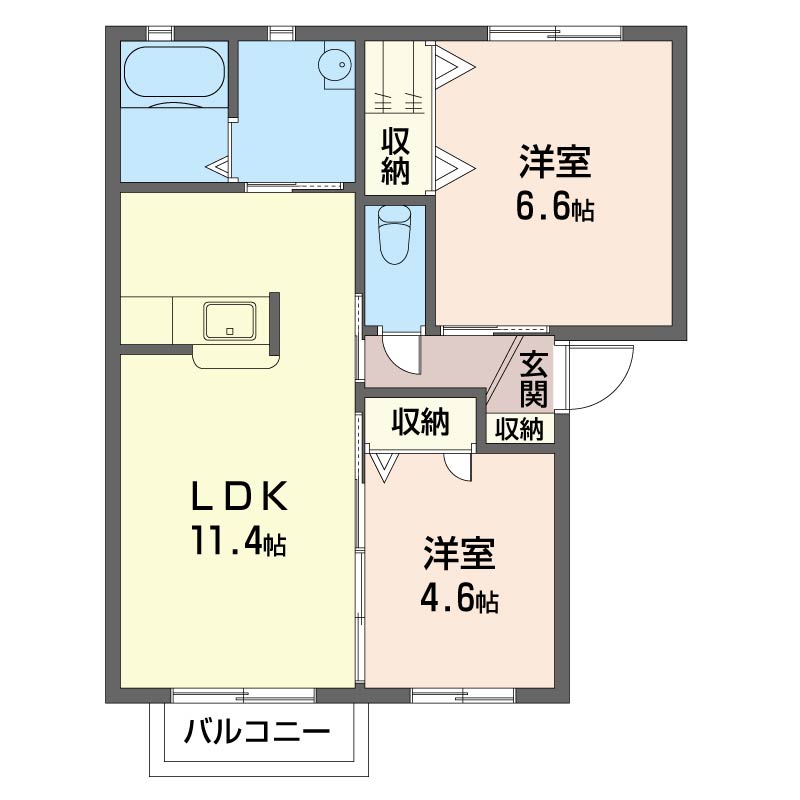 ヴィラ・プロスパーC 205号-16
