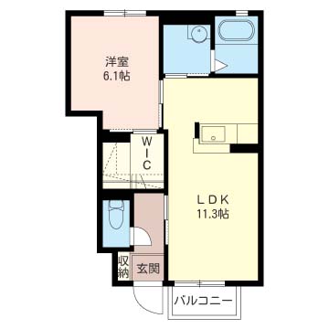 シャーメゾン大道　Ａ103-2