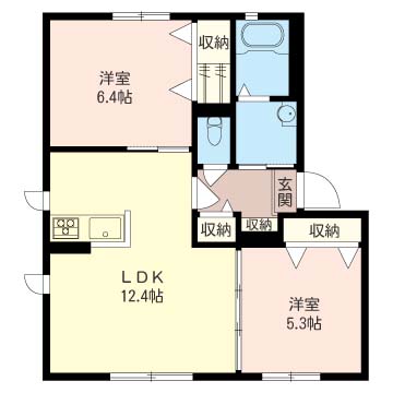 コンフォートライブＢ 102号-16