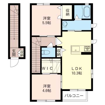 スクイムタウン　Ｅ 201号-16