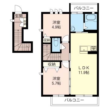 ラフィナート Ⅱ 202号-14