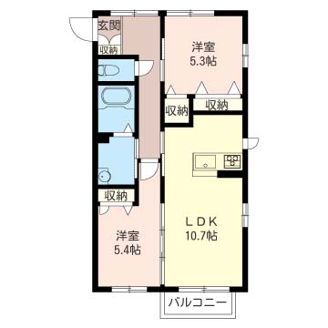 カーサ・クワトロ Ⅲ 201号-15