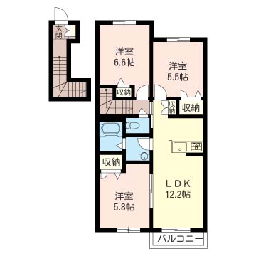 ヴィラ・ローズ　Ⅰ 203号-16