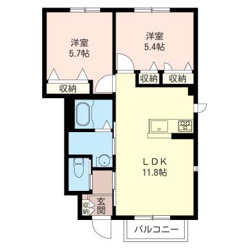ヴィラ・エステート　Ａ 101号-16