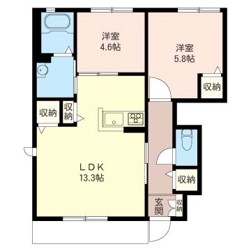 ベイサージュ上並榎 105号-16