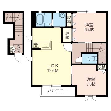 ＢＷドミール 203号-16