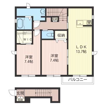 シャルマンイースト 201号-16