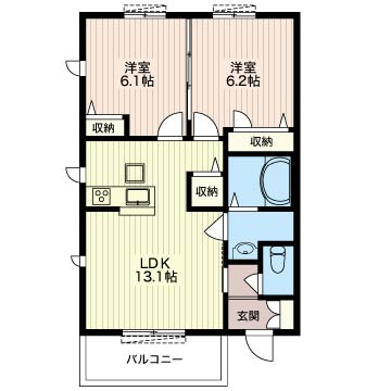 ソレイユ・ポワールＡ102-2