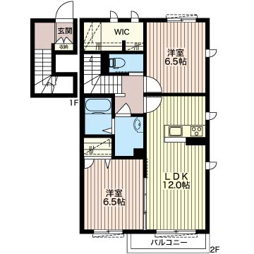 メゾン　ティエドゥールⅡ201-2