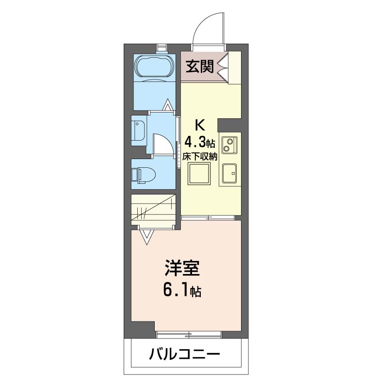 サニーフラット今泉Ａ 110号-16