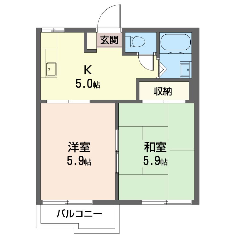 コーポファミリー 202号-16