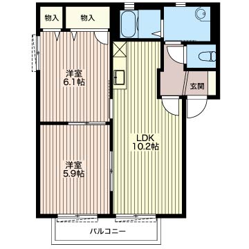 シャーメゾン中野Ａ 202号-16