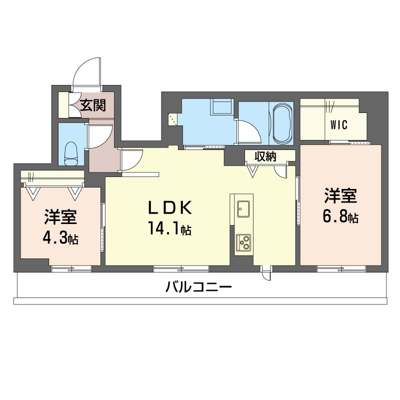 リーフ双葉町102-2