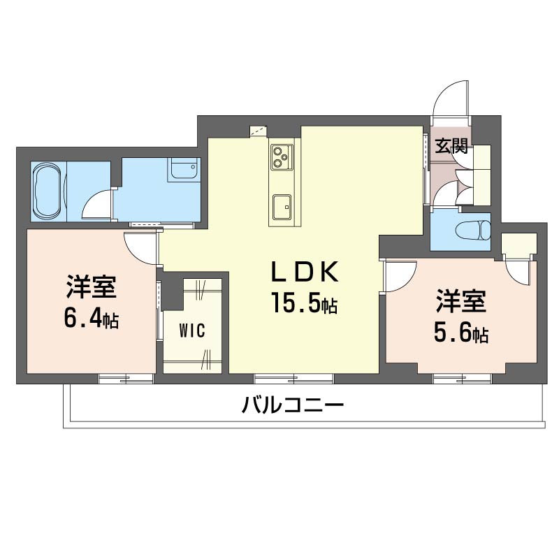 リーフ双葉町101-2