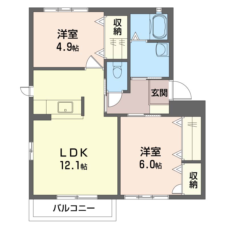 コートスクエアC 202号-13