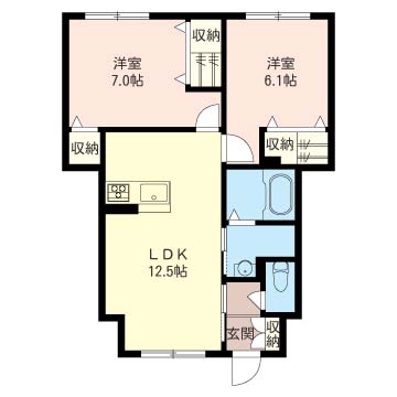 ディアコートＡ101-2