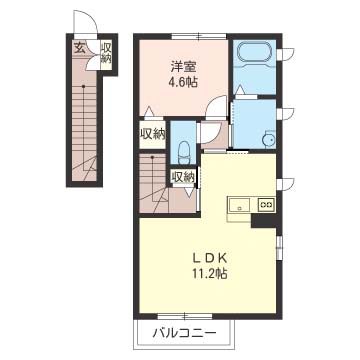 プチ・フルール 201号-15