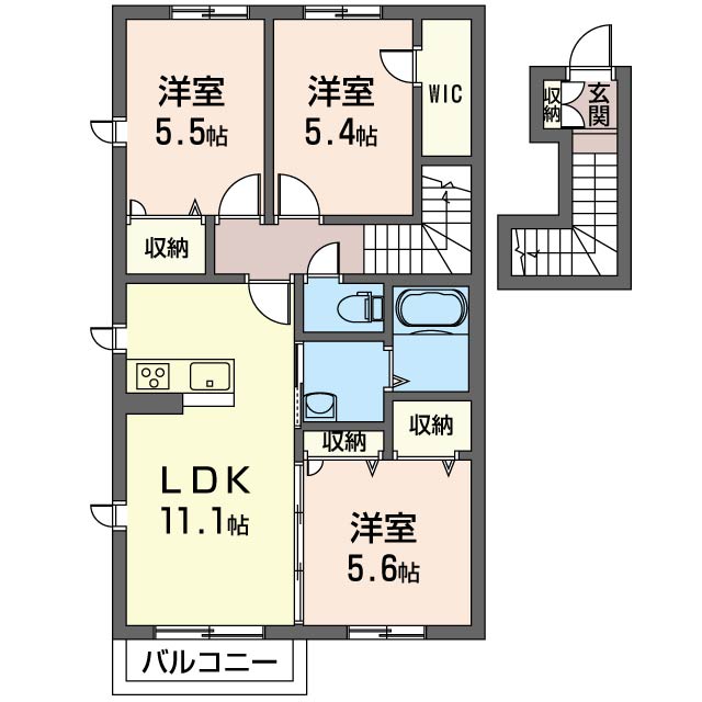 ミーナ・プラッツ 205号-4