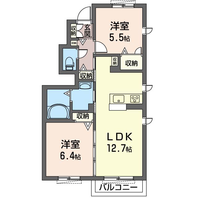 ソレイユ　デ　プランタン101-2