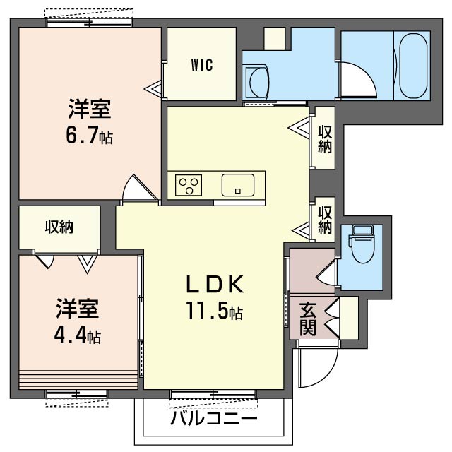 シンシアコート A 102号-16