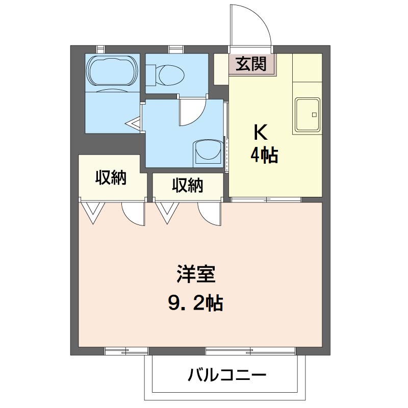 グランドール天川Ｂ202-2