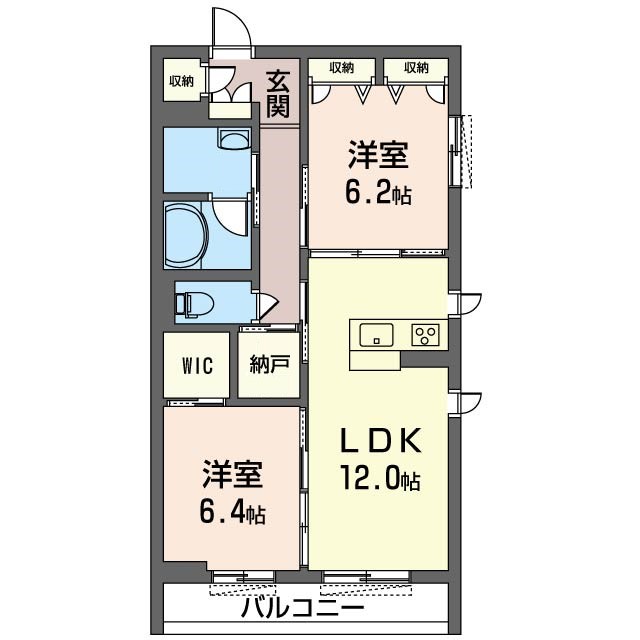 シャーメゾンオーク 101号-16