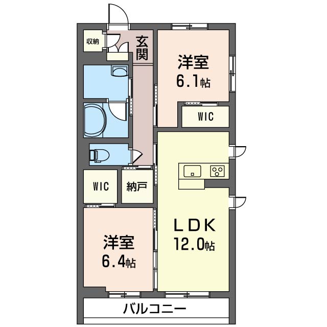 シャーメゾンオーク 201号-16