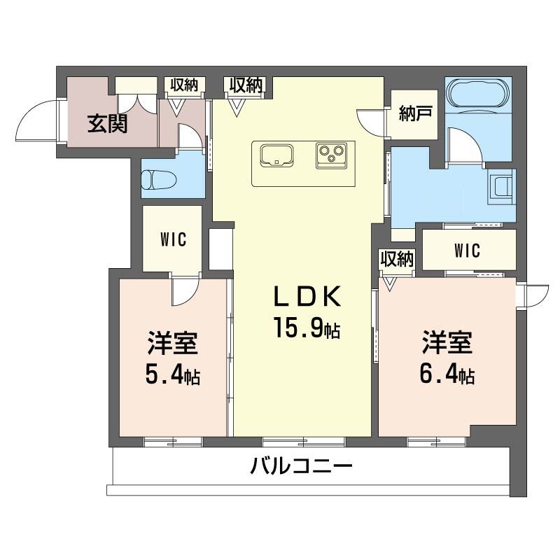クレインズ 高崎田町 201号-16