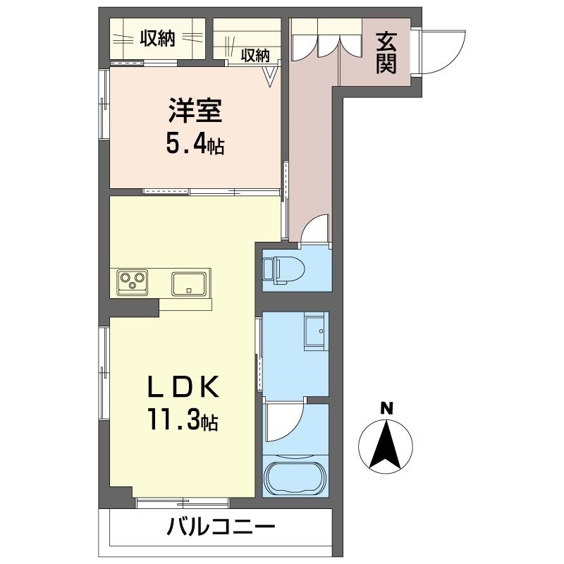 フォレストヴィラ　Ⅱ 101号-12