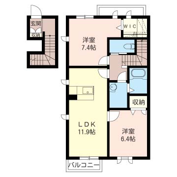 ラ・グラシューズ B 202号-15