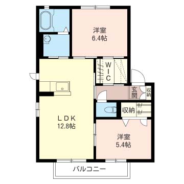 メゾン・ドゥ・ブラン　Ｄ 202号-16