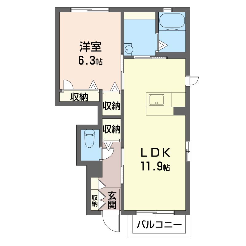 プランドール　Ｂ 102号-16