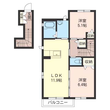 ヴィアソーレ・Ｋ　Ⅰ203-2