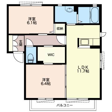 ラフィーネ水戸　Ⅱ102-2