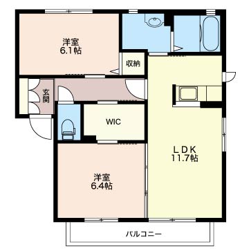ラフィーネ水戸　Ⅱ 202号-16