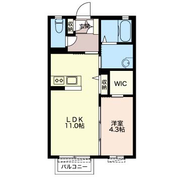 イースト・ガーデン　Ａ105-2
