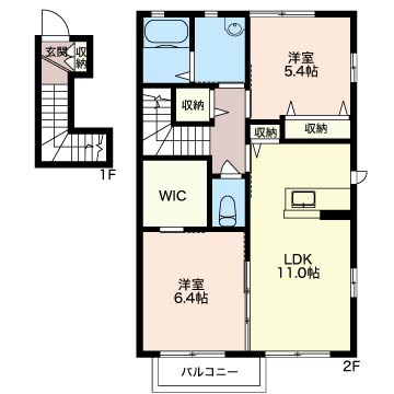 メゾン・ド・華　Ｄ 201号-16