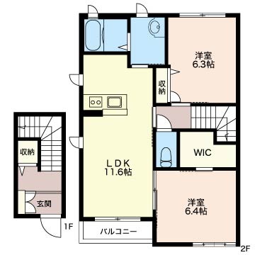 シャーメゾンＡｎｇｅ　Ａ 201号-16