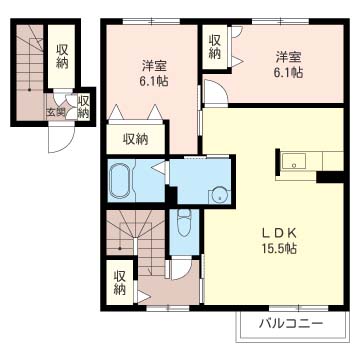 サンドミール　Ｂ 202号-16
