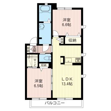 メゾン・ラヴェール　Ｂ 201号-16