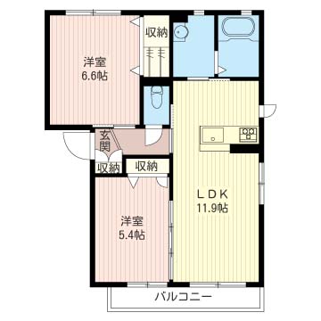 サンラフォーレＨ 201号-16