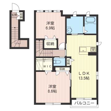 ラ・フォンテ　Ｄ 201号-16