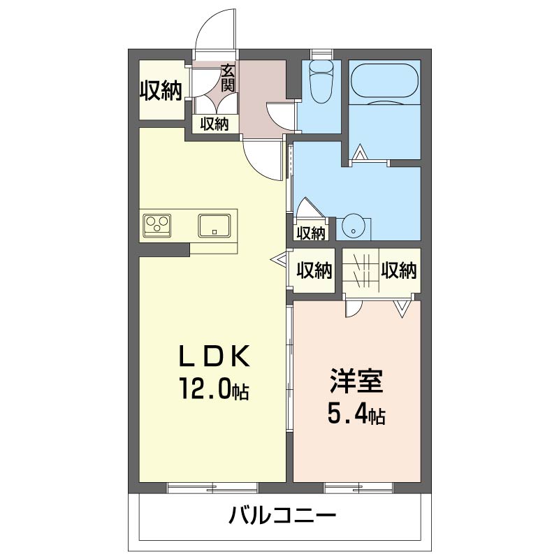 サンパティークⅡ 102号-16