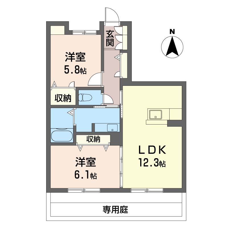 クレインコート 103号-6