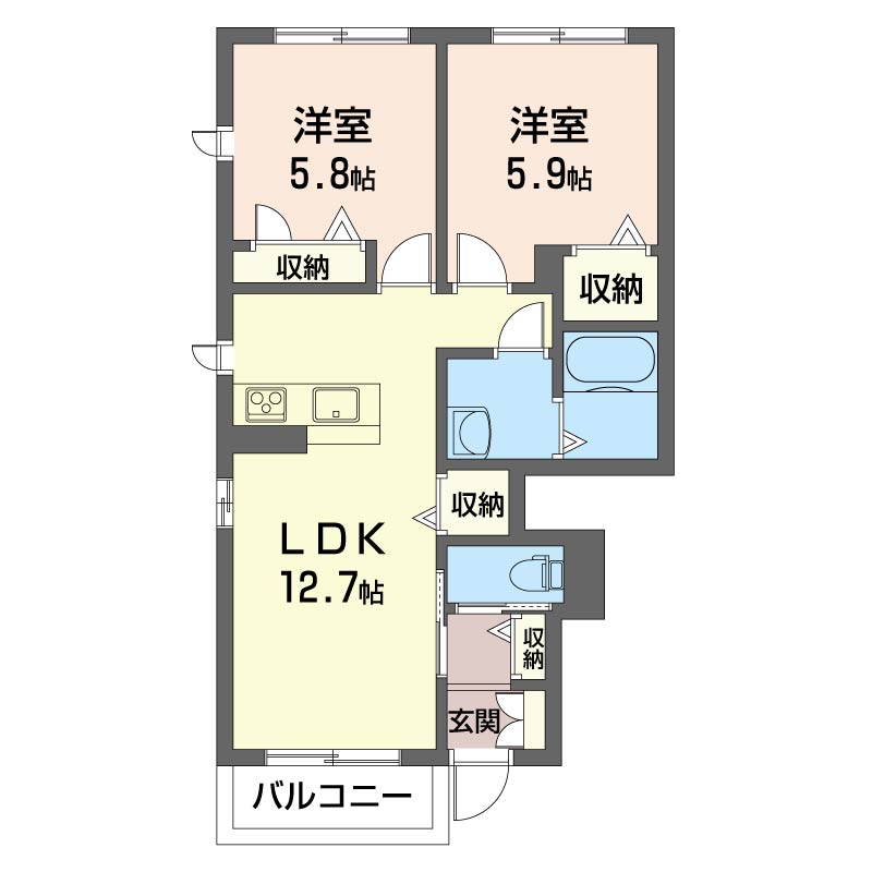 フィオーレⅡ　Ａ 103号-16