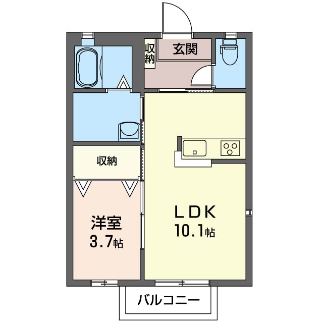 マストライフ高崎上大類Ｂ201-2