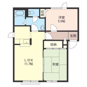 アルカディア菊水 101号室