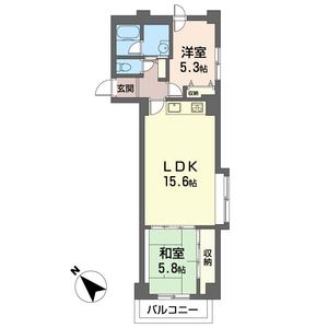 宮の沢一条館 501号室