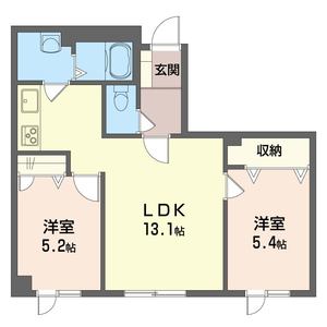 シュルデン平岡 101号室