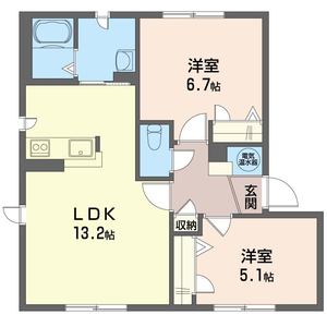 Ｓ・ＰＬＡＺＡⅠ 202号室